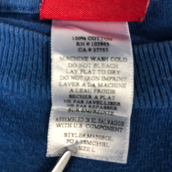 Vintage Element Skateboards Shirt Men's Large Blue Faded NYC New York City Logo - Picture 5 of 9